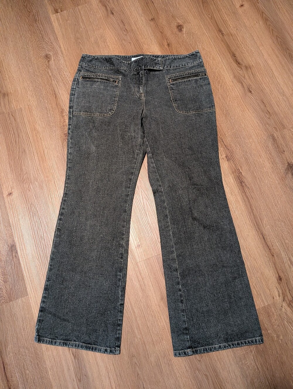 Vintage LOFT Y2K Flare Stretch Jeans 14